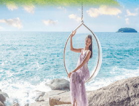 布吉島巨石海灘秋千親子休閑指南：小童專屬秋千+海景休息區，帶娃玩轉安達曼秘境