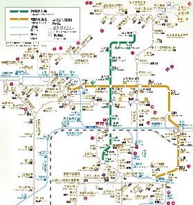 2025日本京都地鐵線路圖介紹：古都穿梭指南