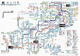 2025日本神奈川縣地鐵線路圖介紹：便捷通達的都市脈絡