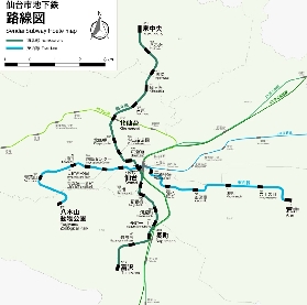 穿越仙台：2025地鐵線路圖帶你直達城市心跳