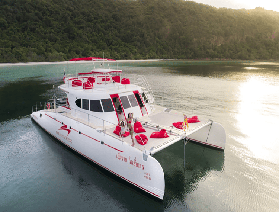 73 英尺豪華雙體遊艇 + 雙島秘境！芭堤雅竹島 + 寧島浮潛釣魚，一站式承包你的海島愜意時光