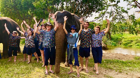清邁康達大象營實測｜與大象共浴超讚！零虐待的溫暖體驗💛