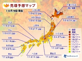 2025日本紅葉預測｜較往年偏晚，5 大機構精準參考
