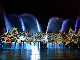 新加坡聖淘沙「時光之翼」超讚！親子情侶必看海上煙花秀💫