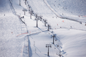 琵琶湖滑雪場一日遊實測｜大阪出發超方便！邊滑邊看湖景太讚💙