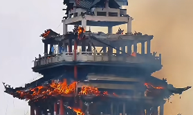 11.12突發大火！這座寺廟被毀，曾與靈隱寺齊名！它背後的小城，因黃酒、山歌聞名！