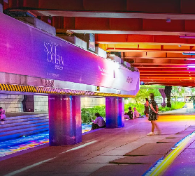 首爾夜景天花板！在清溪川看流光溢彩