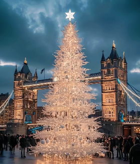 12月的倫敦聖誕氛圍已經美到next level