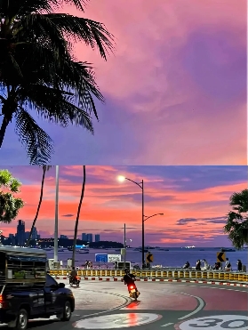 別再只知道酒吧！芭提雅夜晚終極路線：日落、海鮮、遛娃全搞定