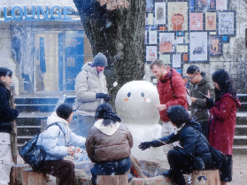 25年南怡島初雪實況來啦！