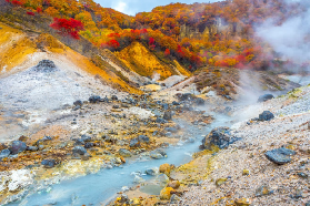 北海道冬季地热景點 登別地獄谷步道攻略