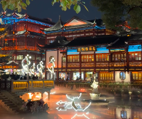 上海豫園冬季限定！夜幕泛光秀解鎖中式美學新境界
