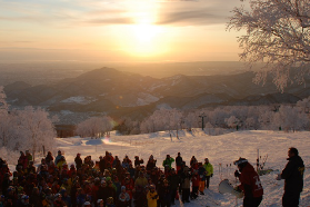 北海道元旦必去✨札幌手稻滑雪場追曙光