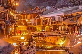 日本 1 月雪景首選｜銀山溫泉 + 萌狐村雪景療愈之旅✨