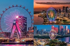 深圳灣區之光摩天輪實測｜128米高空睇日落超抵玩！避坑指南公開✨