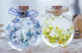 臺中花草遊戲實測｜玻璃花罩手作超治愈！香氣滿室好放鬆✨