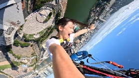 澳門旅遊塔笨豬跳——人生必挑戰蹦極之一