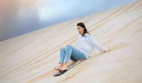 澳洲史蒂芬斯港滑沙｜實測1.5小時瘋玩！沙丘衝刺超讚體驗分享🤩