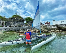 小琉球風帆獨木舟實測｜3個避坑點+必玩亮點！新手也能追綠蠵龜✨