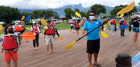 臺東池上大坡池水上活動實測｜SUP/獨木舟/竹筏怎麼選？避坑看這篇✨