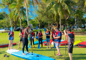 亞庇SUP體驗實測｜原來要註意這些！日出/日落拍京那巴魯山超美✨