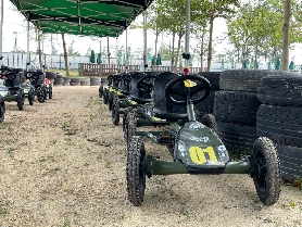 澳門黑沙越野車場－小童車