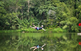 清邁旁北碧府樹頂冒險｜40關高空滑索實測+避坑指南