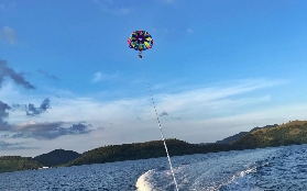科隆島拖曳傘實測｜15分鐘飛天看藍綠海域！3個避坑點必看✨