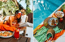 錫亞高卡利別墅｜泳池躺平+日式fusion 療愈感滿點🥤