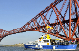 愛丁堡三橋遊船實測｜1.5小時看工程奇跡+海豹偶遇✨