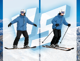 ⚠️2026一張圖帶你了解日本滑雪單板/雙板的區別