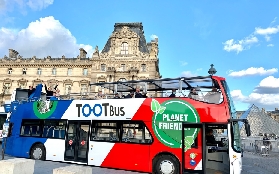 巴黎Tootbus隱藏玩法｜夜間/聖誕限定行程實測！親子/情侶必看💫