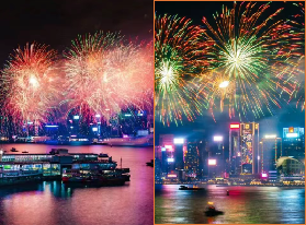 香港2026年農曆新年煙花匯演
