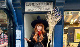 約克女巫徒步實測｜穿戲服向導講真故事！暗巷驚現瘋子愛麗絲👻