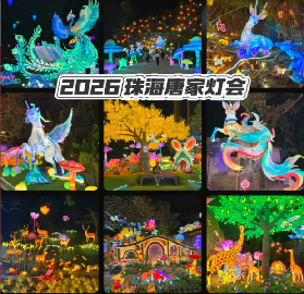 2026珠海燈會‼️山海經✖️奇幻秘境花園🌟攻略
