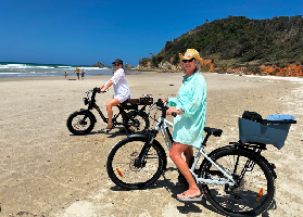 拜倫灣電動單車實測｜3選車秘訣+2隱藏路線，避免白跑！🌿