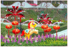 出片率100%！澳門慶新春主題花展上線→