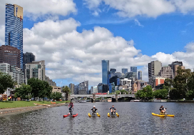 墨爾本亞拉河水上自行車｜零技巧就能玩的隱藏浪漫體驗✨