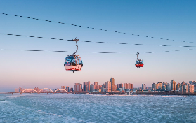 哈爾濱必玩｜松花江索道實測！雲端看江景超讚✨