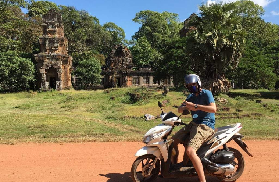暹粒機車自由行｜騎PCX衝吳哥窟太讚！隱藏景點不等人🤩