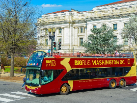 華盛頓敞篷觀光巴士實測｜超讚360度視野打卡首都夯景點📸