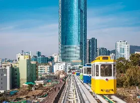 Busan Haeundae Sky Capsule【Capsule Train】(departing from Cheongsapo & Mipo)