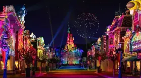 香港迪士尼樂園夏日限定｜Pixar無人機星空匯演+水花巡遊全新登場