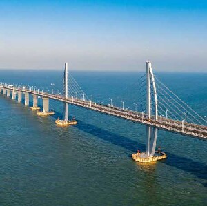 海上看港珠澳大橋（珠海九州港碼頭出發）