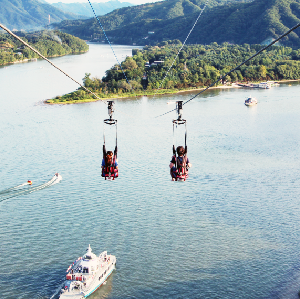 韓國南怡島高空飛索套票