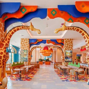 清遠長隆長頸鹿城堡餐廳自助餐