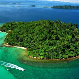 沙巴馬努幹島+沙比島浮潛水上活動體驗（海底漫步/滑翔傘/飛魚）