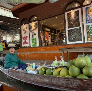 丹嫩沙多水上市場+美攻鐵道市場一日遊(中文導遊)