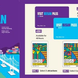 韓國釜山通行證 VISIT BUSAN PASS (24小時/48小時/Big3/Big5 CITY PASS)
