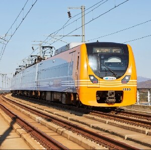 韓國仁川機場-首爾快線arex直達列車